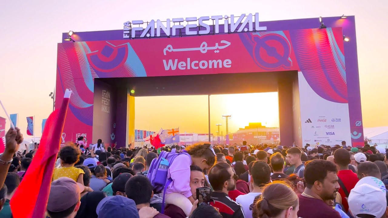 FIFA World Cup 2022 Opening Ceremony Qatar live from Fan Festival