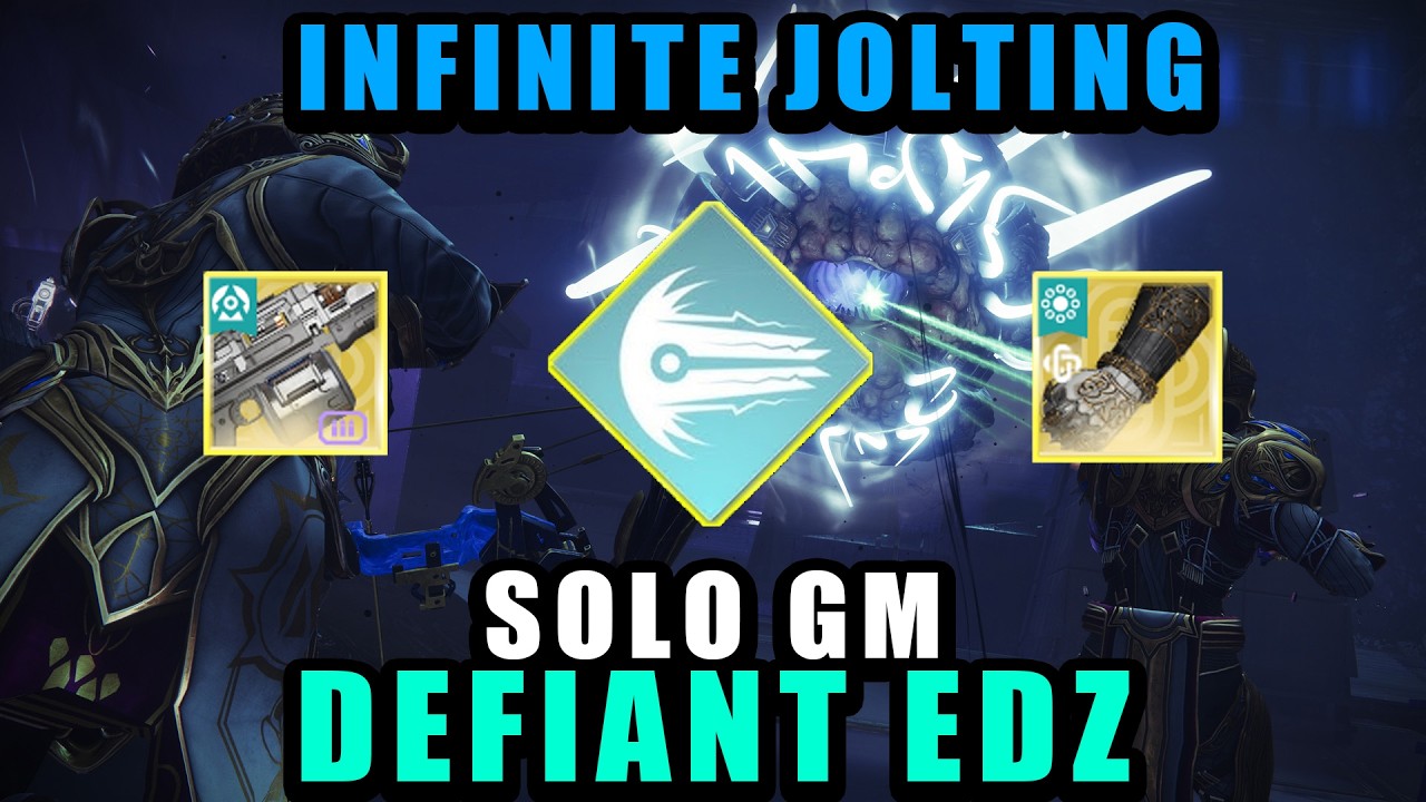 Infinite Jolting Build-Solo Gm alert Defiant EDZ [Destiny 2 Renegades]