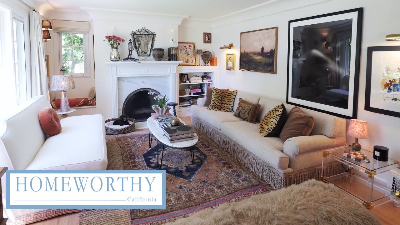 PARIS IN PASADENA | Inside a 1929 California Cottage Full of Vintage Charm