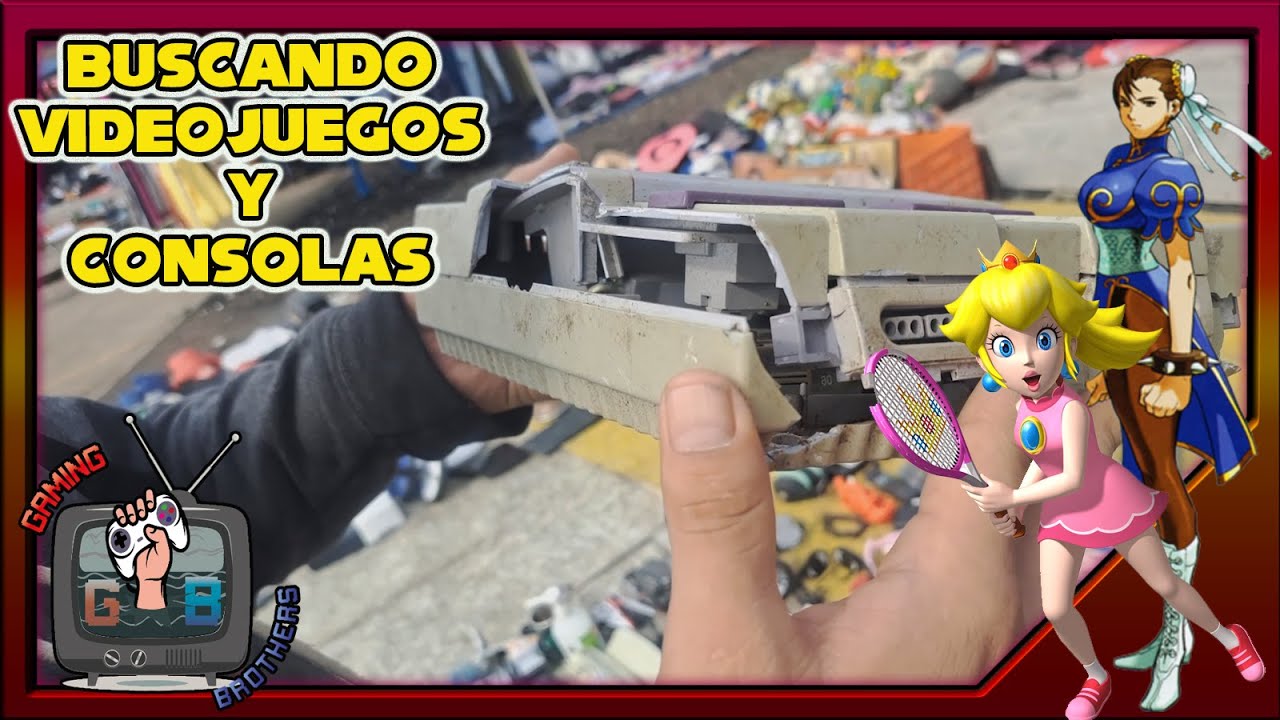 RESCATANDO juegos OLVIDADOS en el Tianguis de Chacaras ¿Qué DESCUBRIMOS?