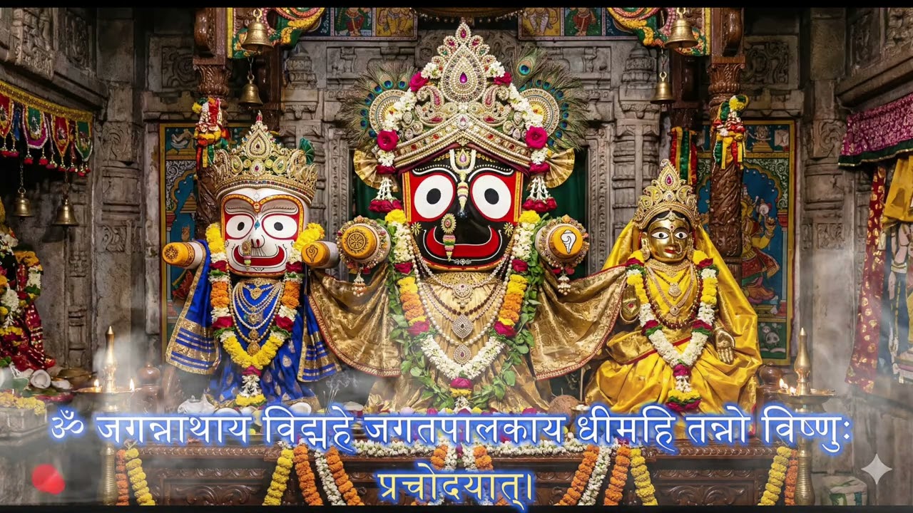 Jagannath Gayatri Mantra | ॐ नील माधवाय विद्महे | Powerful Meditation Chant