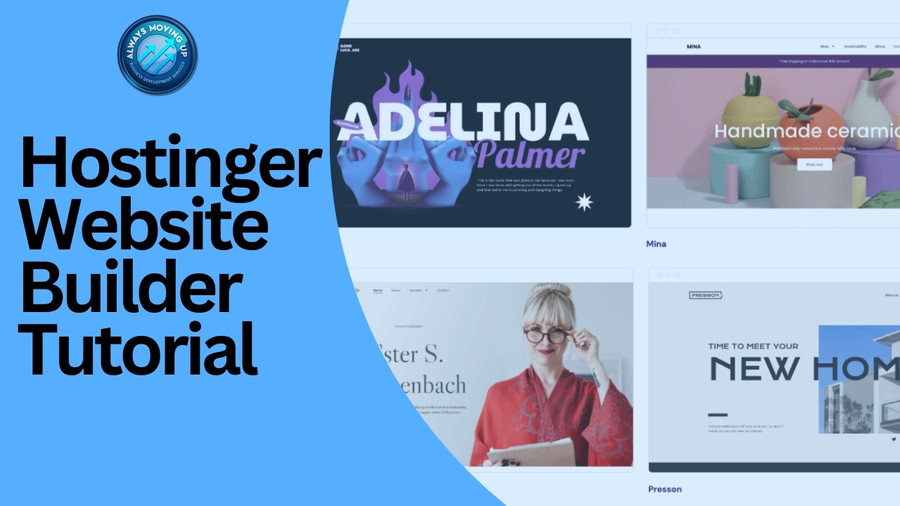 Hostinger Website Builder Tutorial