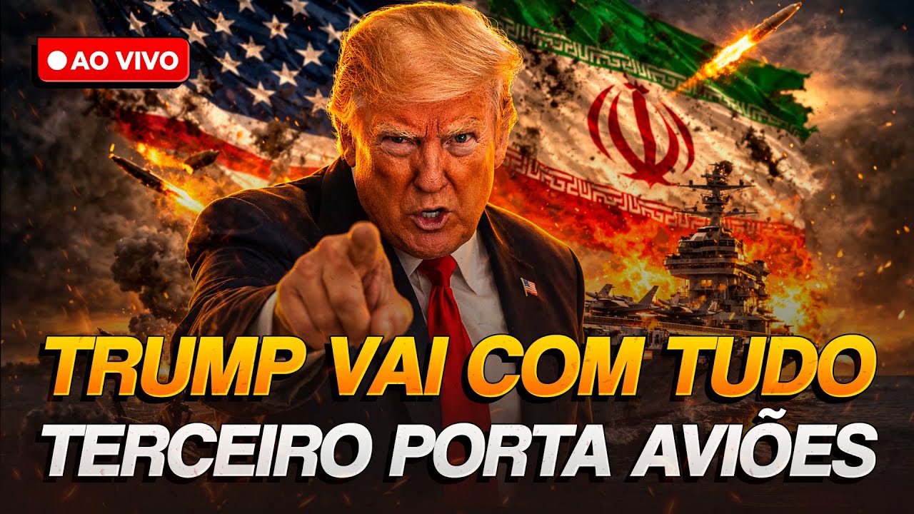 PRESSÃO MÁXIMA! Trump envia TERCEIRO porta aviões para o Irã | Análise da Semana #283