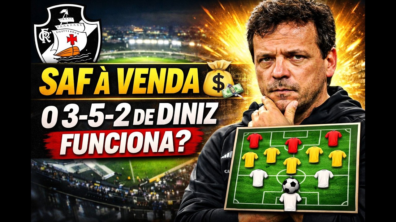 PATRIK MERCADO INTERESSA AO VASCO, NUNO MOREIRA DE 10 E EXPECTATIVA PARA O CLÁSSICO DOS GIGANTES!