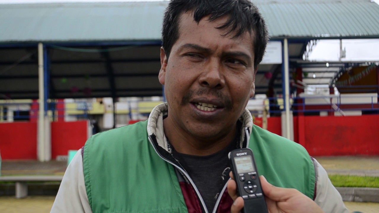 Carlos Oviedo - Emisora Comunitaria Verde Estéreo Gualmatán - Semana de la Cultura - Gualmatán