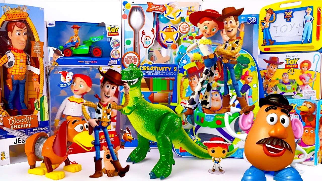11 Min Satisfying Unboxing of Disney Pixar Toy Story Toys Collection | Woody & Buzz Lightyear | ASMR