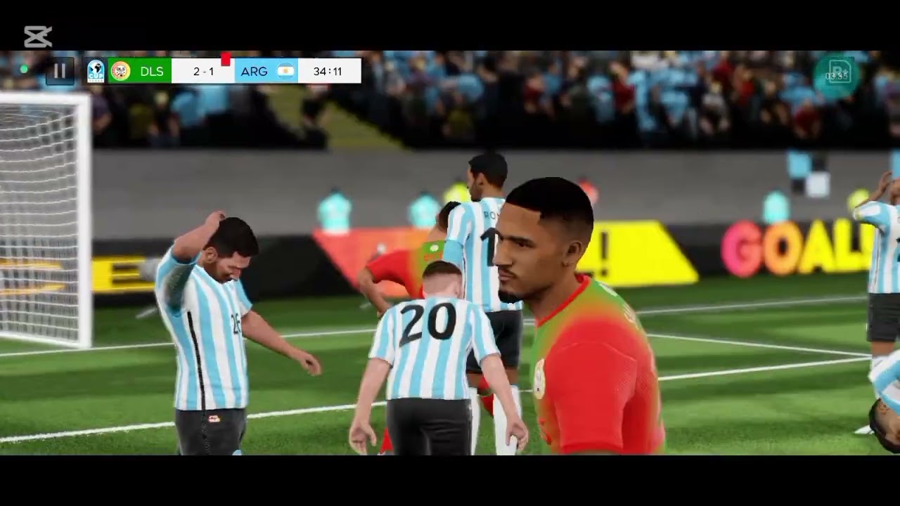 Argentina vs Gamer 1-2, Dembele 1goal, Rich 1 goal.
