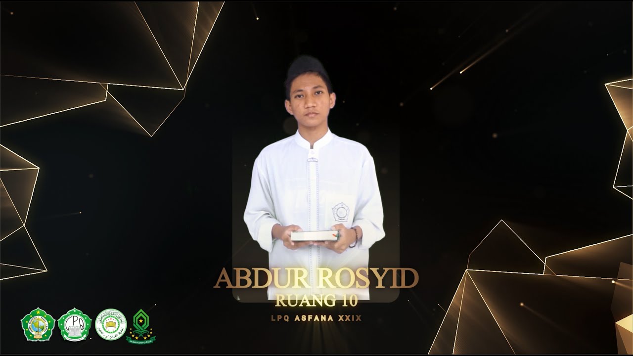 Abdur Rasyid, Juara 2 Musabaqoh Qur'ani (MQ) 2021