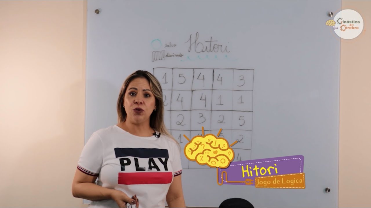 Tutorial Hitori - Jogos de Lógica - Ginástica do Cérebro