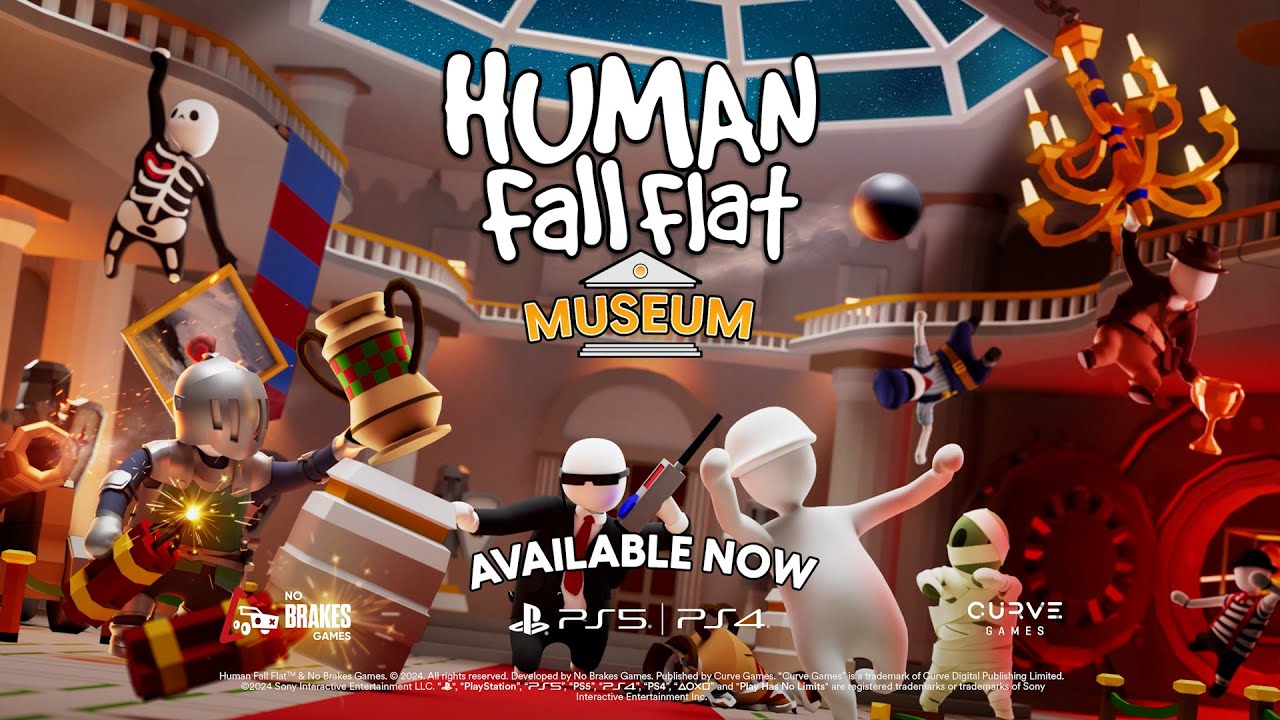 Human Fall Flat: Museum | OUT NOW on PlayStation!