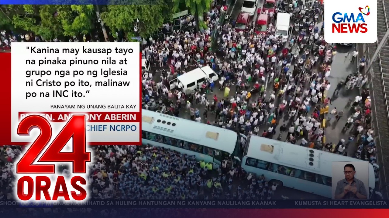 16,000 INC members protest planned plunder raps vs Marcoleta | 24 Oras