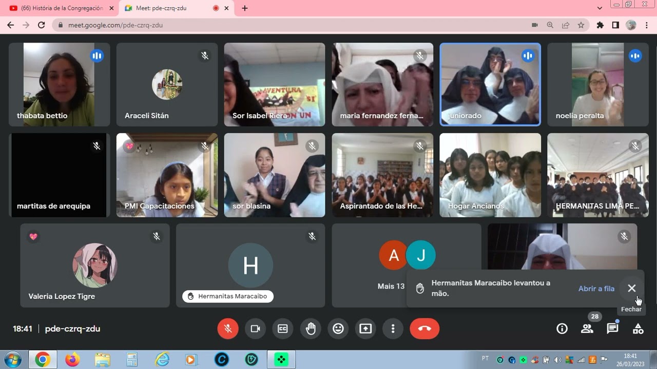 Encuentro Internacional Online- Congregacion de las Hermanitas de los Ancianos Desamparados - 2ªpt