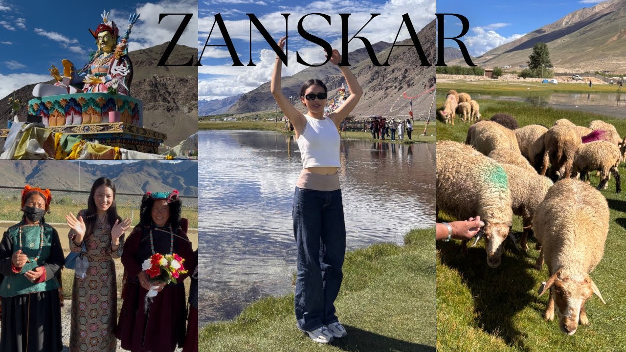 ZANSKAR VLOG🏔️// visiting ancient monasteries with family📿// #tibetan #ladakh 