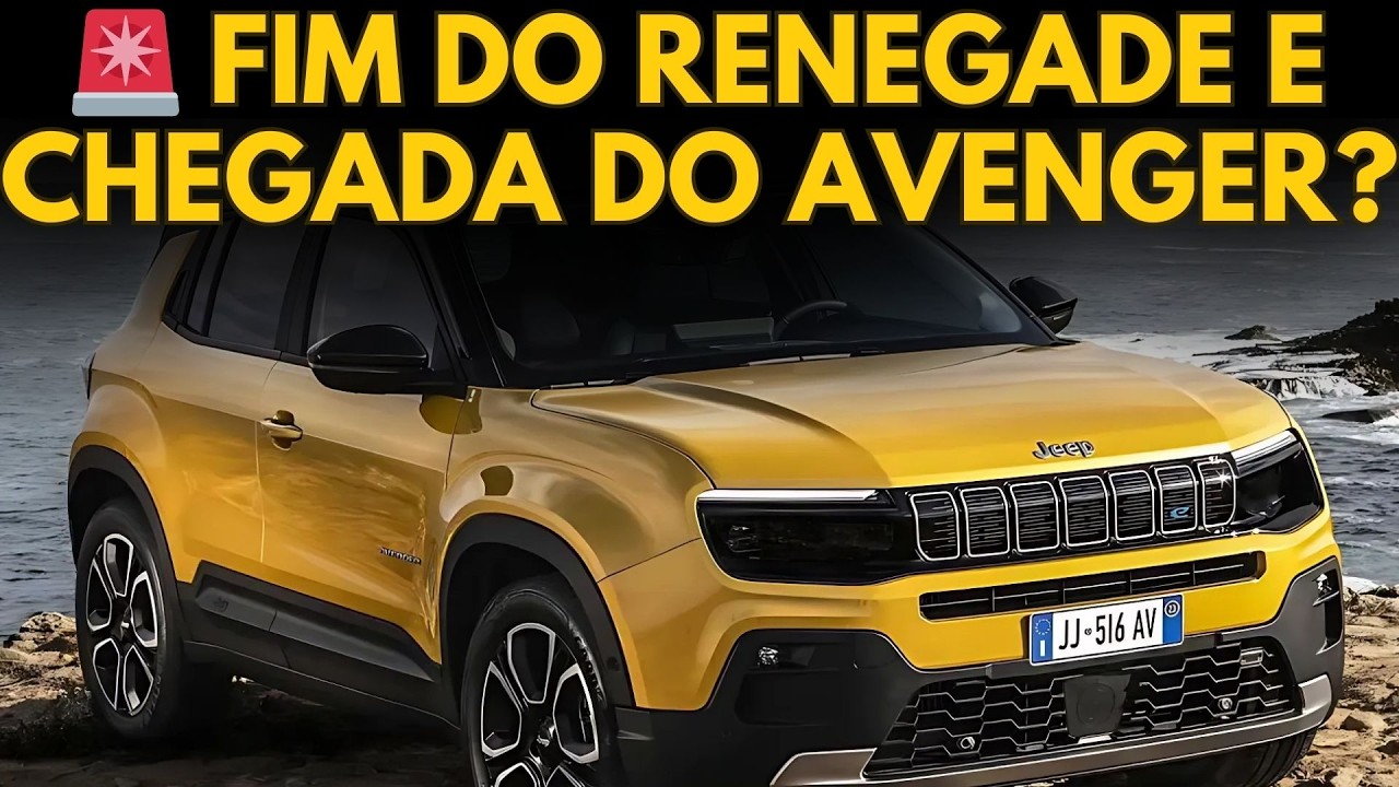 URGENTE! Jeep Avenger Terá 4 Versões no Brasil – E o Renegade Vai Mudar de Geração!