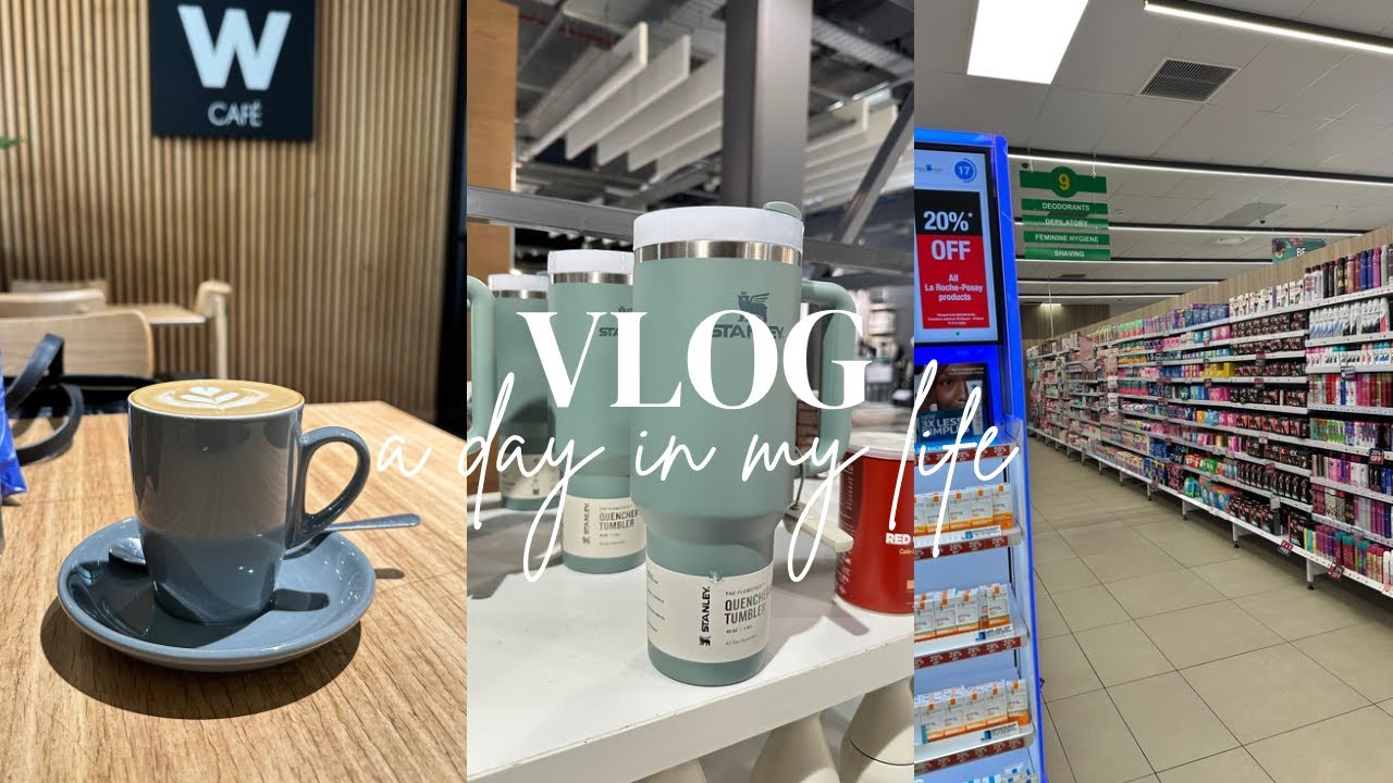 DAY IN MY LIFE | SUNDAY BREAKFAST | GROCERY SHOPPING | STANLEY CUP | DISCHEM HAUL | YAP