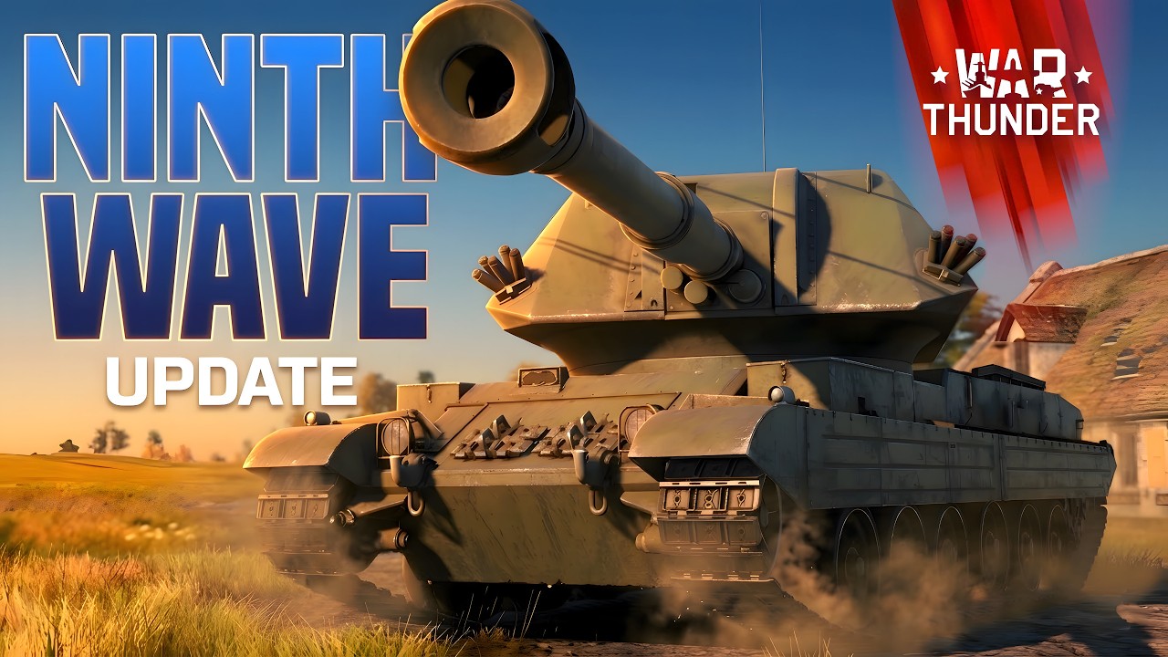 🔴 War Thunder NINTH WAVE - OFFICIAL Turny Update Stream