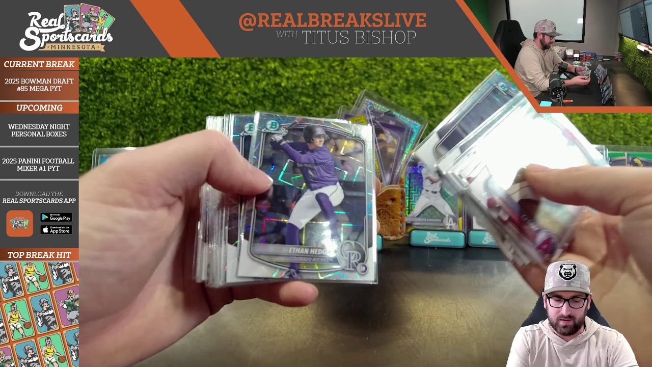 2025 Bowman Draft #85 MEGA CASE Pick Your Team (1/28/26)