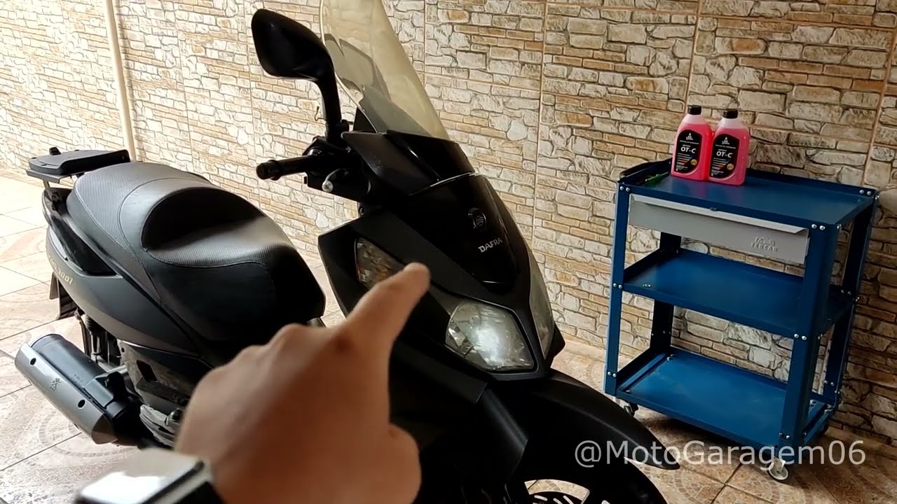 TROCA DE LIQUIDO DE ARREFECIMENTO CITYCOM 300I - FAÇA VOCÊ MESMO!