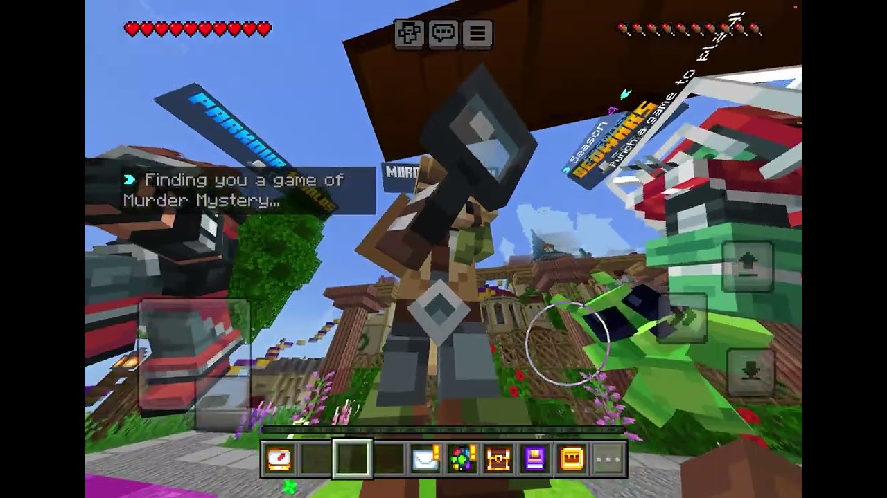 playing ramdom games in the HIVE server