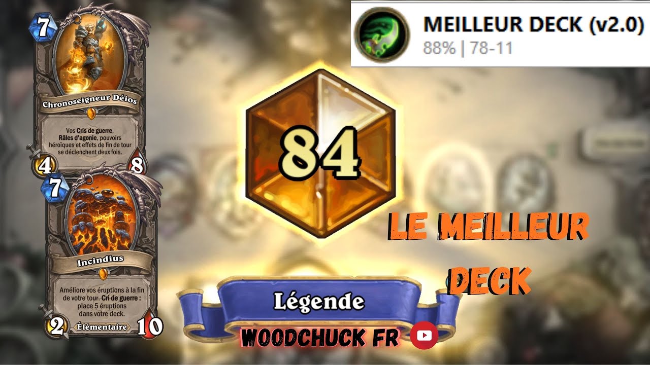 Hearthstone - LE MEILLEUR DECK 88% WR - Woodchuck