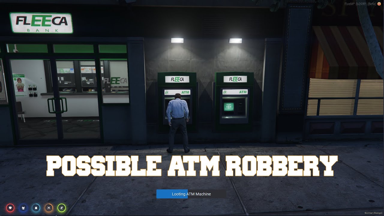Free FiveM ATM Robbery Script [QBCORE/QBOX/ESX]