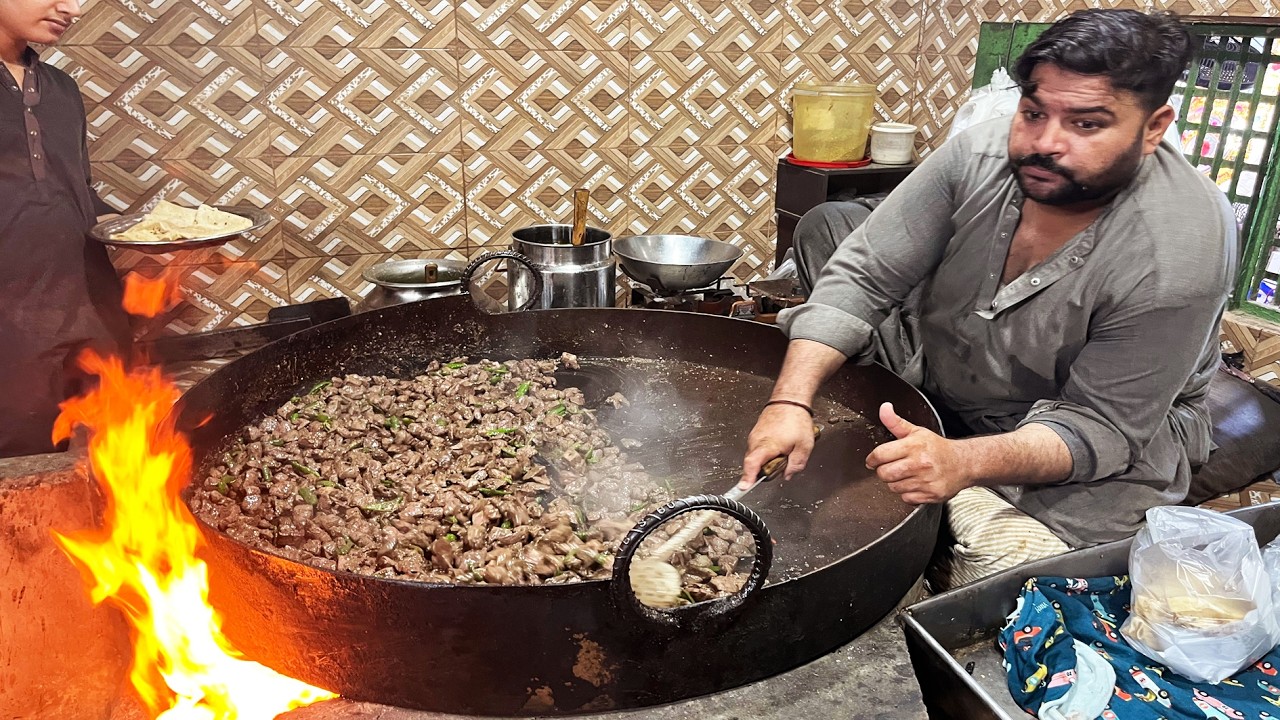 Sulemani kaleji Recipe | POPULAR MUTTON TAWA KALEJI IN TOWN | Making Process | WAHJOC Food
