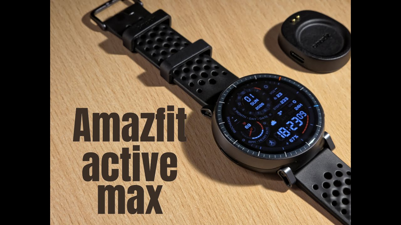 AMAZFIT ACTIVE MAX: Распаковка и первый взгляд
