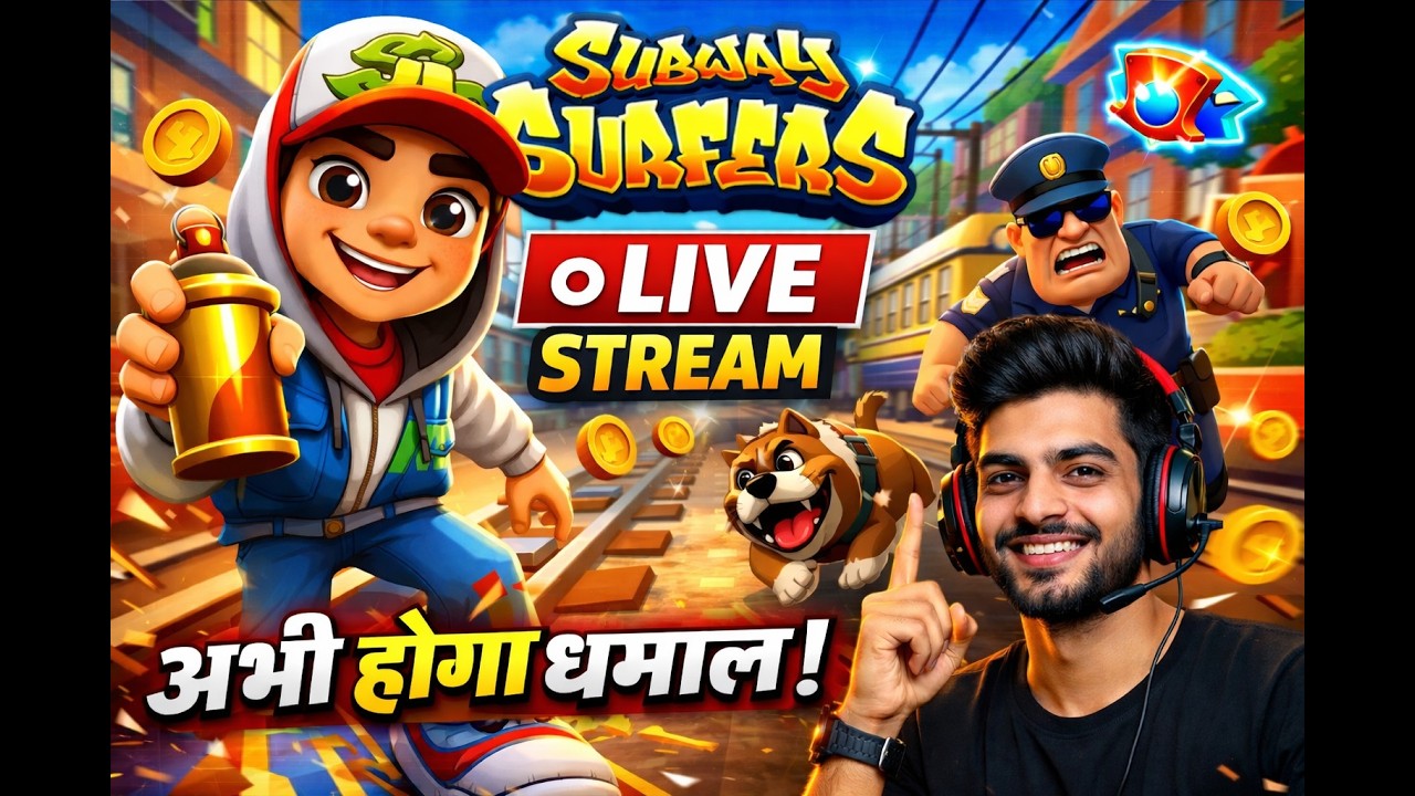Subway Surfers Live |  #shortsfeed  #shortsfeedvideo  #gaming #shorts