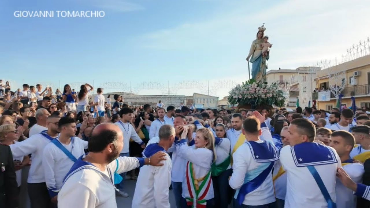 PROCESSIONE MARIA SS DI PORTOSALVO  GIOIA TAURO MARINA 8 SETTEMBRE 2025  -2 DA 3