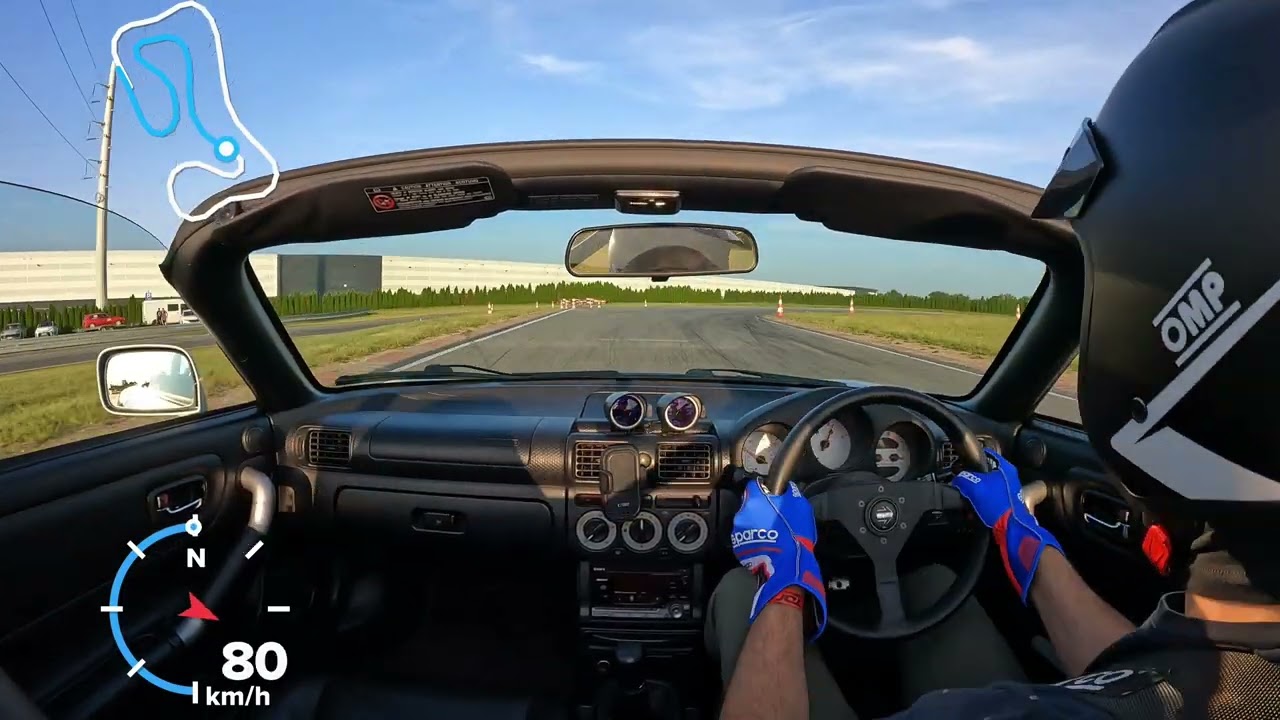 Tor Ł&oacute;dź - Toyota MR2 ZZW30 - 01:01.947