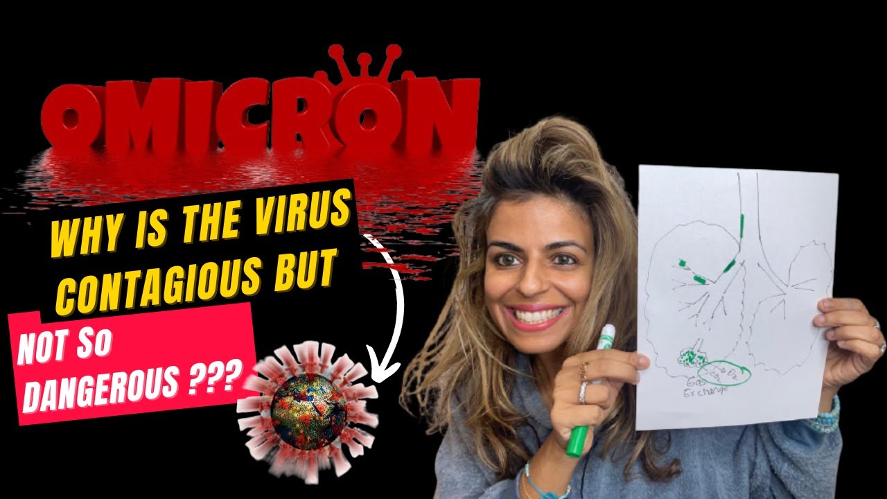 Omicron || Why Is It So Contagious But Not So Dangerous