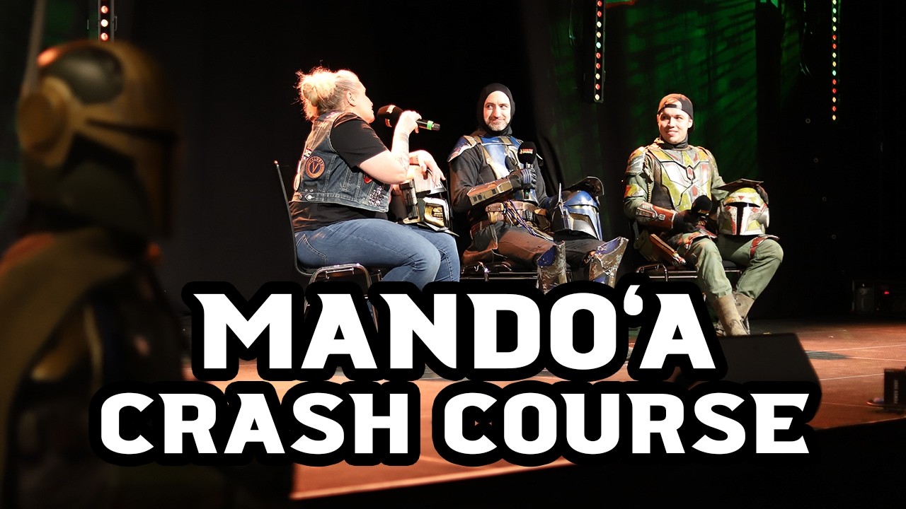 The Mando'a Crash Course at Comic Con Dornbirn 2026 - Mando'a for Di'kute feat. Nakawanga Cosplay