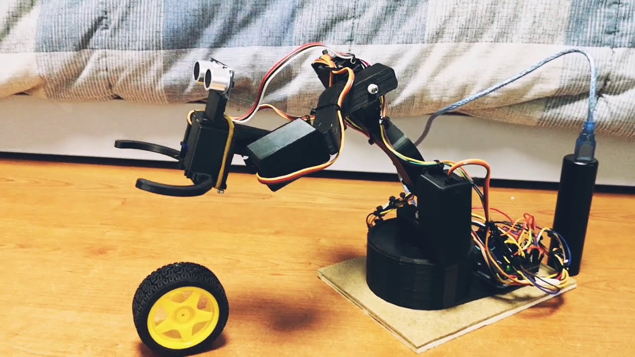 Braccio robotico 2.0 con Arduino e stampante 3D