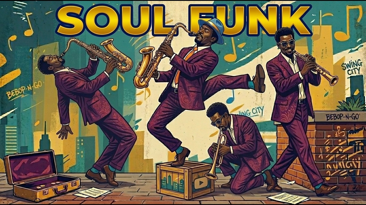 Soul & Funk Groove 🎧 | Deep Groove Flow and Smooth Soul Funk in a Modern Urban Motion