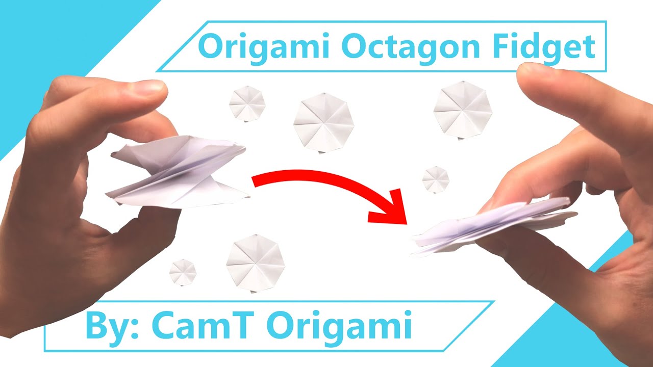 ORIGAMI Fidget Toy in 5 MINUTES