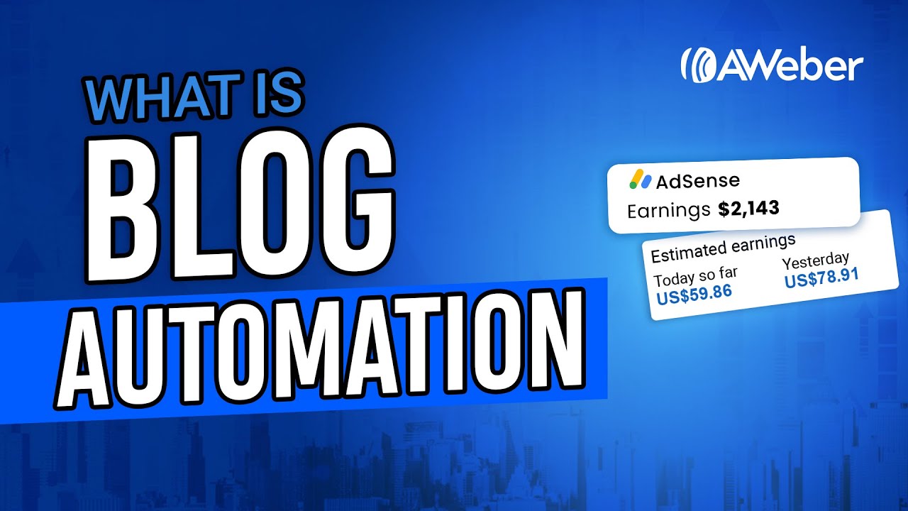 What is blog automation on AWeber 2025