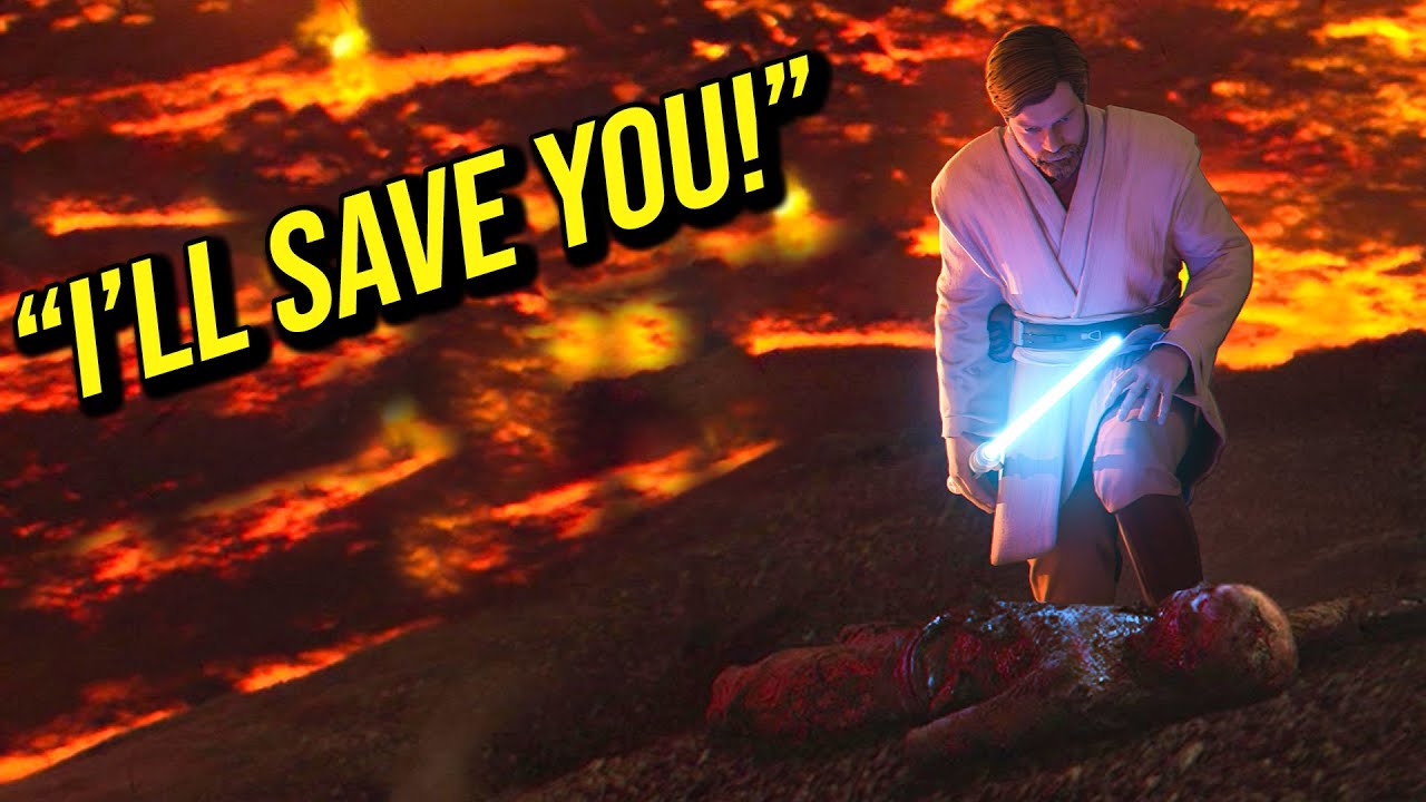 What If Obi Wan SAVED Anakin On Mustafar