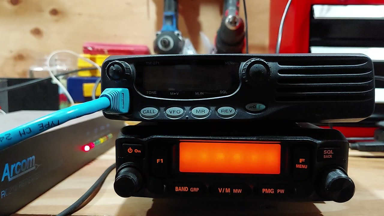 Ham Radio - Arcom RC210 Remote Control Demo