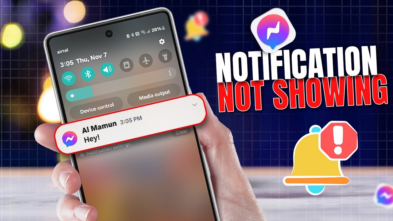 Как исправить ошибку «Уведомление Messenger не отображается» на Xiaomi | Телефон Redmi не отправл...
