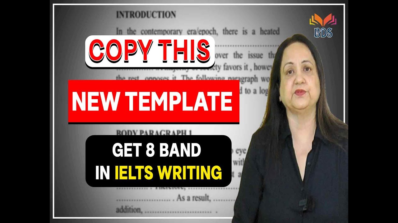 Latest IELTS WRITING TEMPLATE-8 BAND