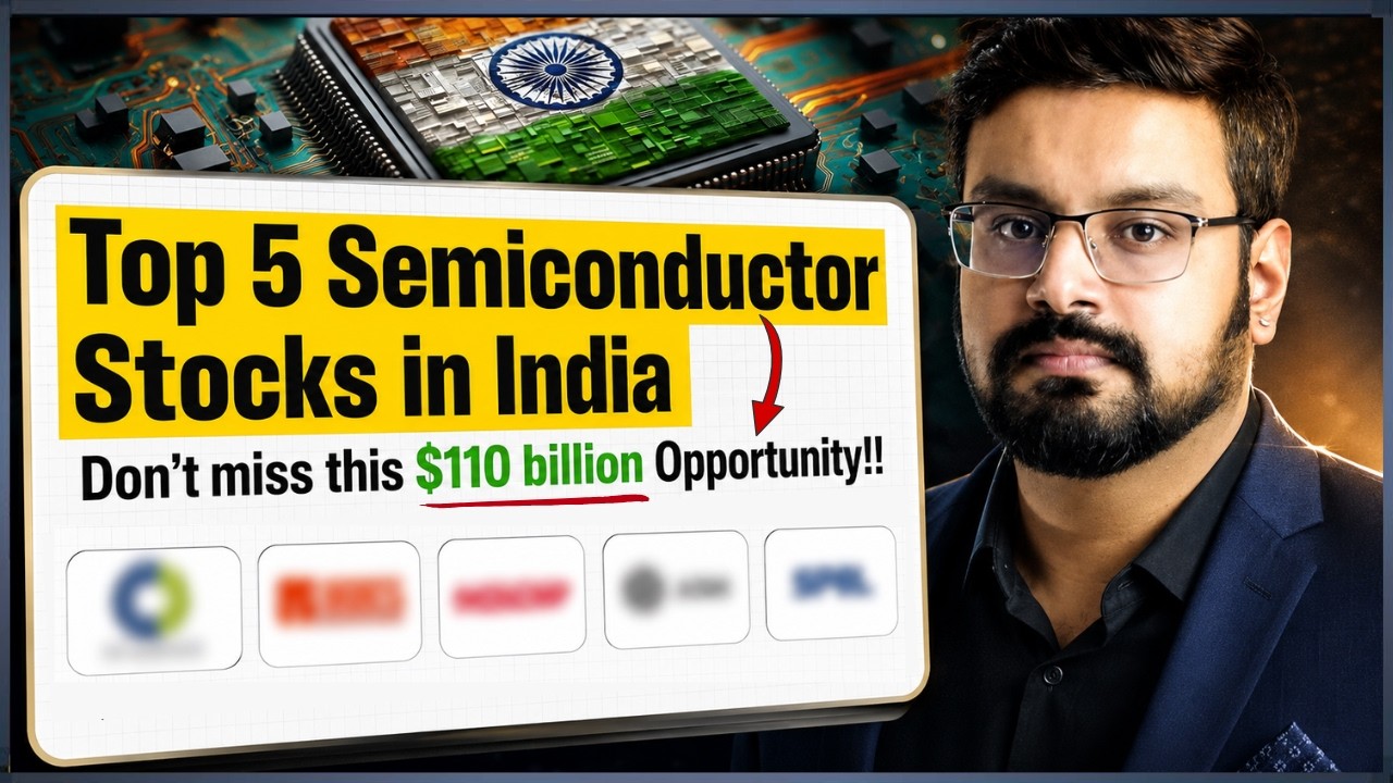 Top 5 Semiconductor Stocks in 2026 🇮🇳 | BEST Time to Invest in Semiconductor Companies Now? 🚀📈