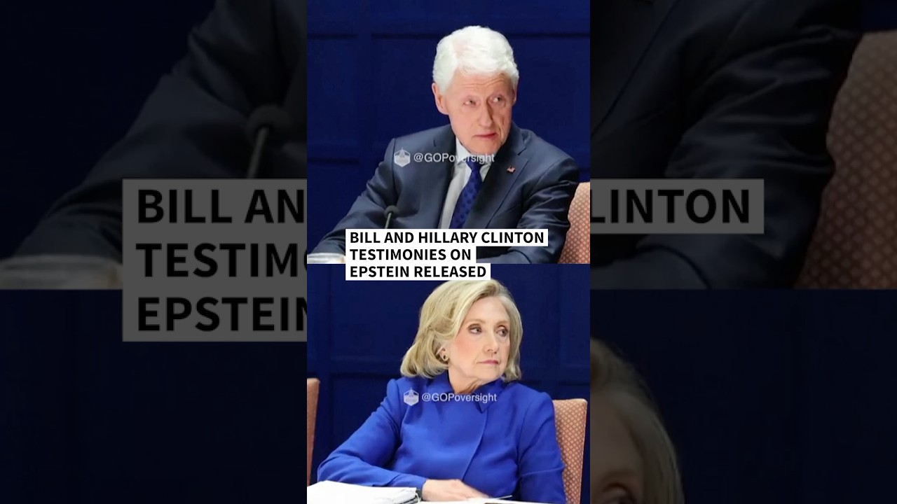 Bill and Hillary Clinton testimonies on Epstein released | AFP