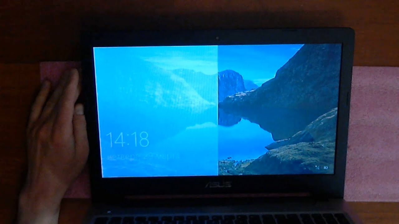 Проблемы с изображением на ноутбуке ( замена матрицы , дисплея )