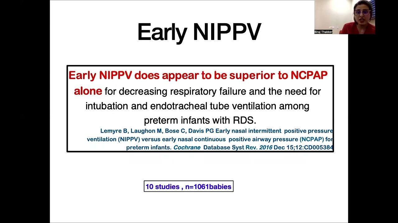 3B  NIPPV in neonates - Dr Biraj Thakkar - - Kerala Neonatal Ventilation Course 2023