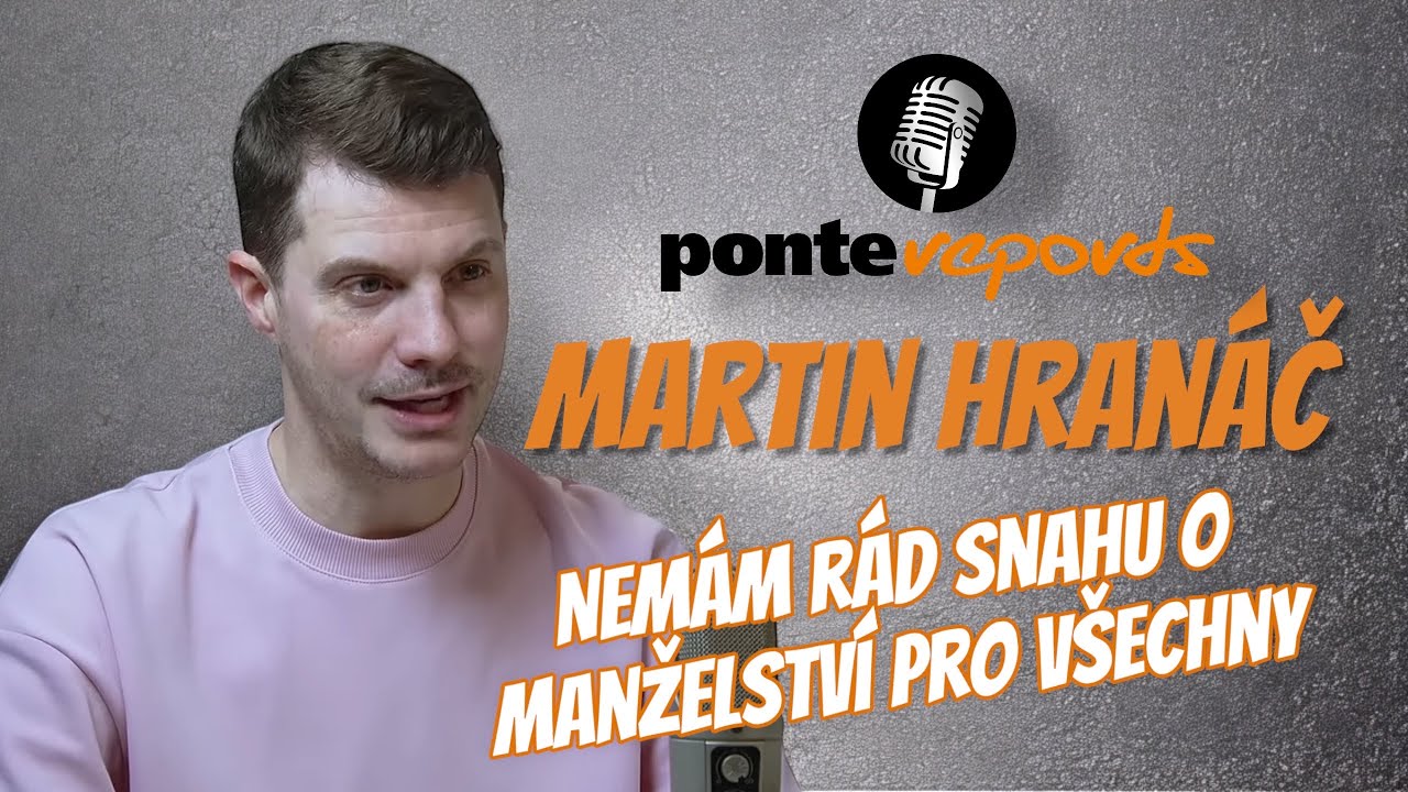 Martin Hranáč – číšník, komik, gay: Nemám rád snahu o manželství pro všechny