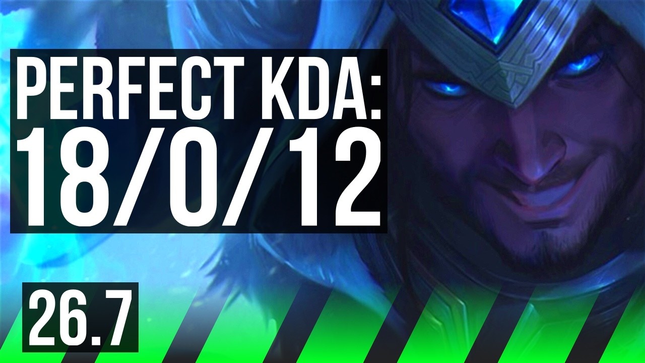 SYLAS vs LEE SIN (JGL) | Perfect KDA: 18/0/12 | KR Master | 26.7