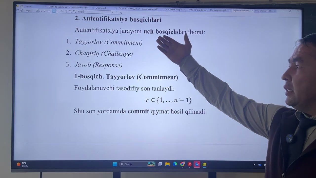 Feyga Fiyat Shamir protokoli