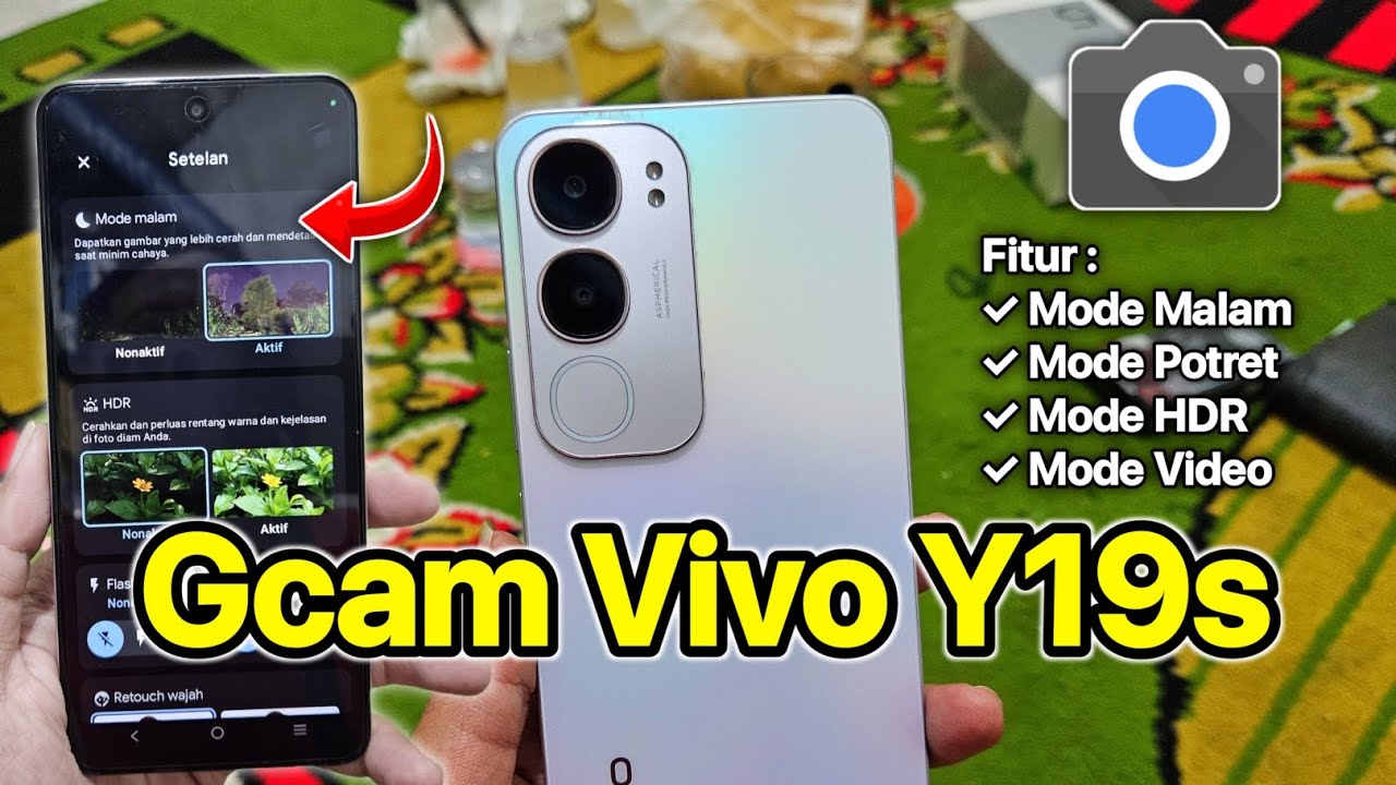 Cara Install Gcam Vivo Y19s Gcam Go Shamim V1 Support di chipset Unisoc Tiger Buat Buat Realme C53