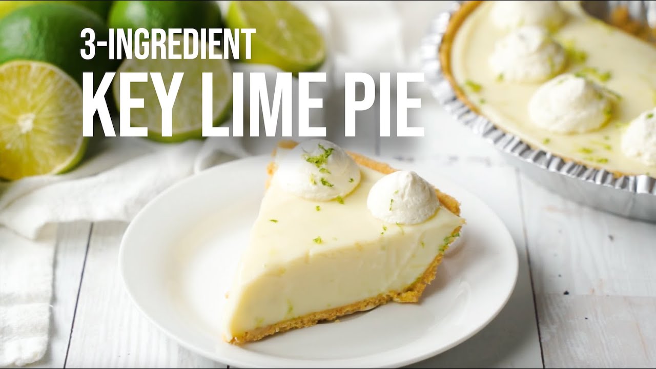 3-Ingredient Key Lime Pie (No Baking!)