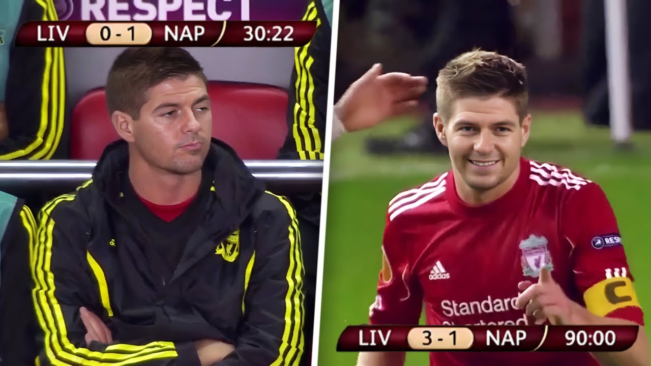 The Day Gerrard Substituted & Scored a Hat-trick vs Napoli!